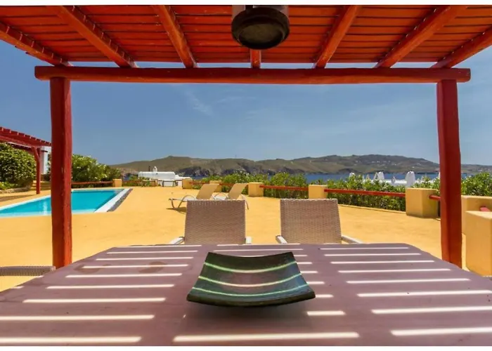 Agios Sostis Mykonos וילה פנורמוס מיקונוס